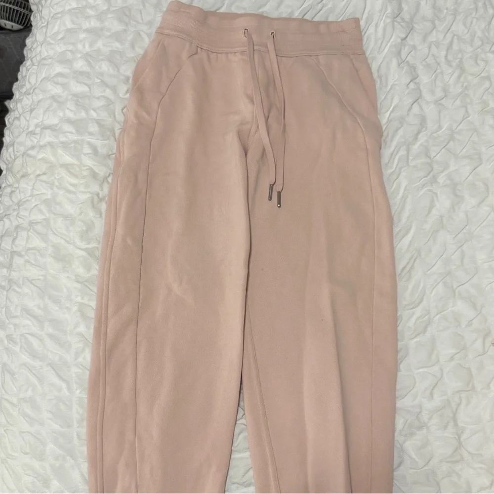 Pink Lululemon Jogger Sweatpants - Picture 1 of 5